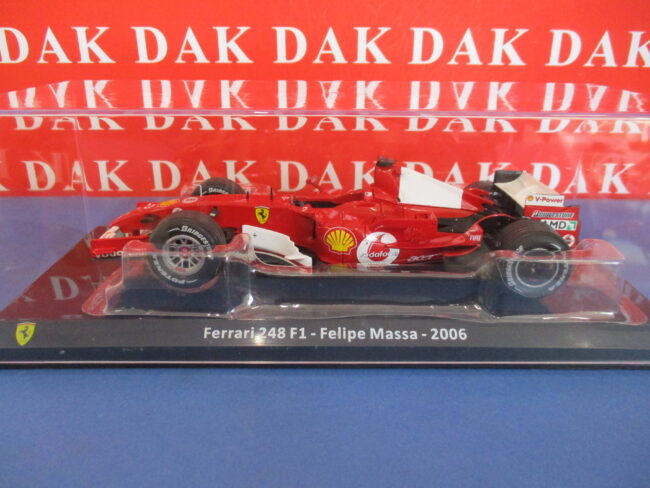 Die cast 1/24 Modellino Auto F1 Ferrari 248 F1 2006 F. Massa - immagine 4