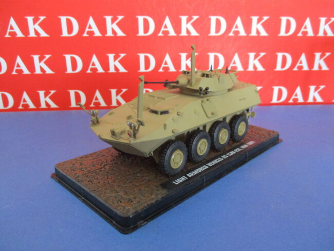 Die cast 1/43 Modellino Autoblindo LAV-25 Piranha USA 1991 by Atlas - immagine 2