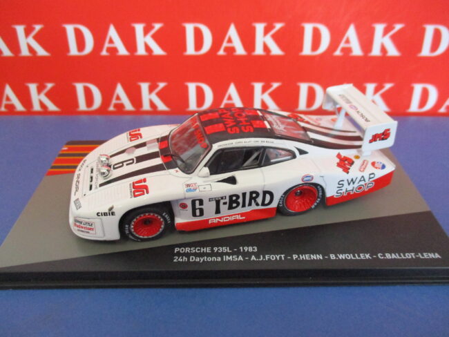 Die cast 1/43 Modellino Auto Porsche 935L 24H Daytona IMSA 1983 A-J. Foyt