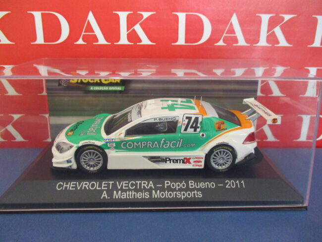 Die cast 1/43 Modellino Auto Stock Car Chevrolet Vectra Popo Bueno 2011 Matthias - immagine 4