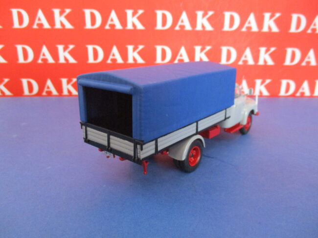 Die cast 1/43 Modellino Camion Truck Opel Blitz II Telonato Blu 1952 - immagine 4