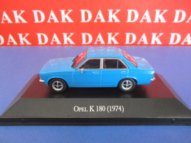 Die cast 1/43 Modellino Auto Opel K 180 Azzurra 1974