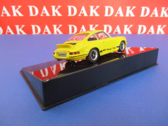 Die cast 1/43 Modellino Auto Porsche 911 Carrera RS 2.7 Gialla 1973 by Ixo - immagine 3