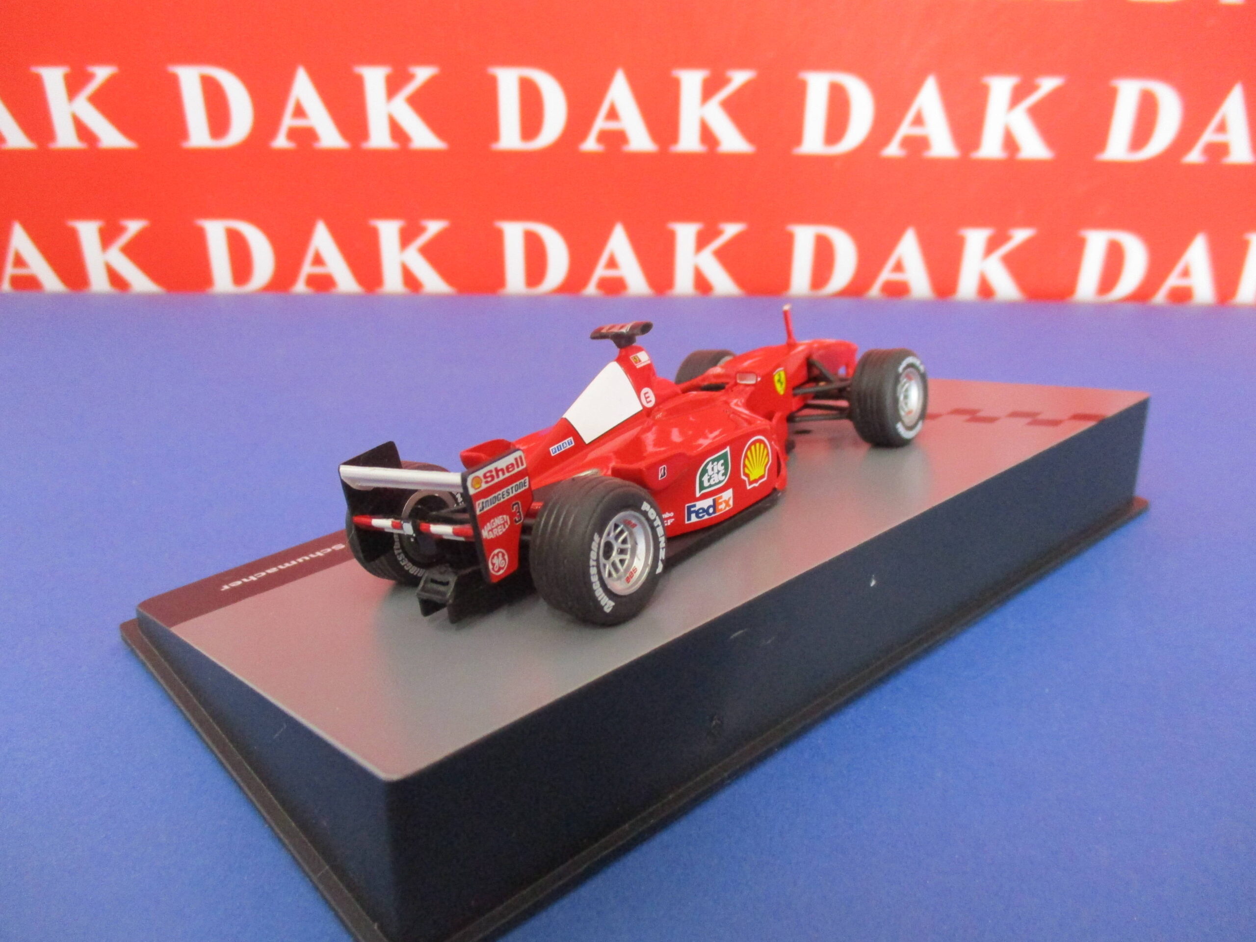 Die cast 1/43 Modellino Auto F1 Ferrari F1 2000 2000 M. Schumacher - Dak  Mantova sas