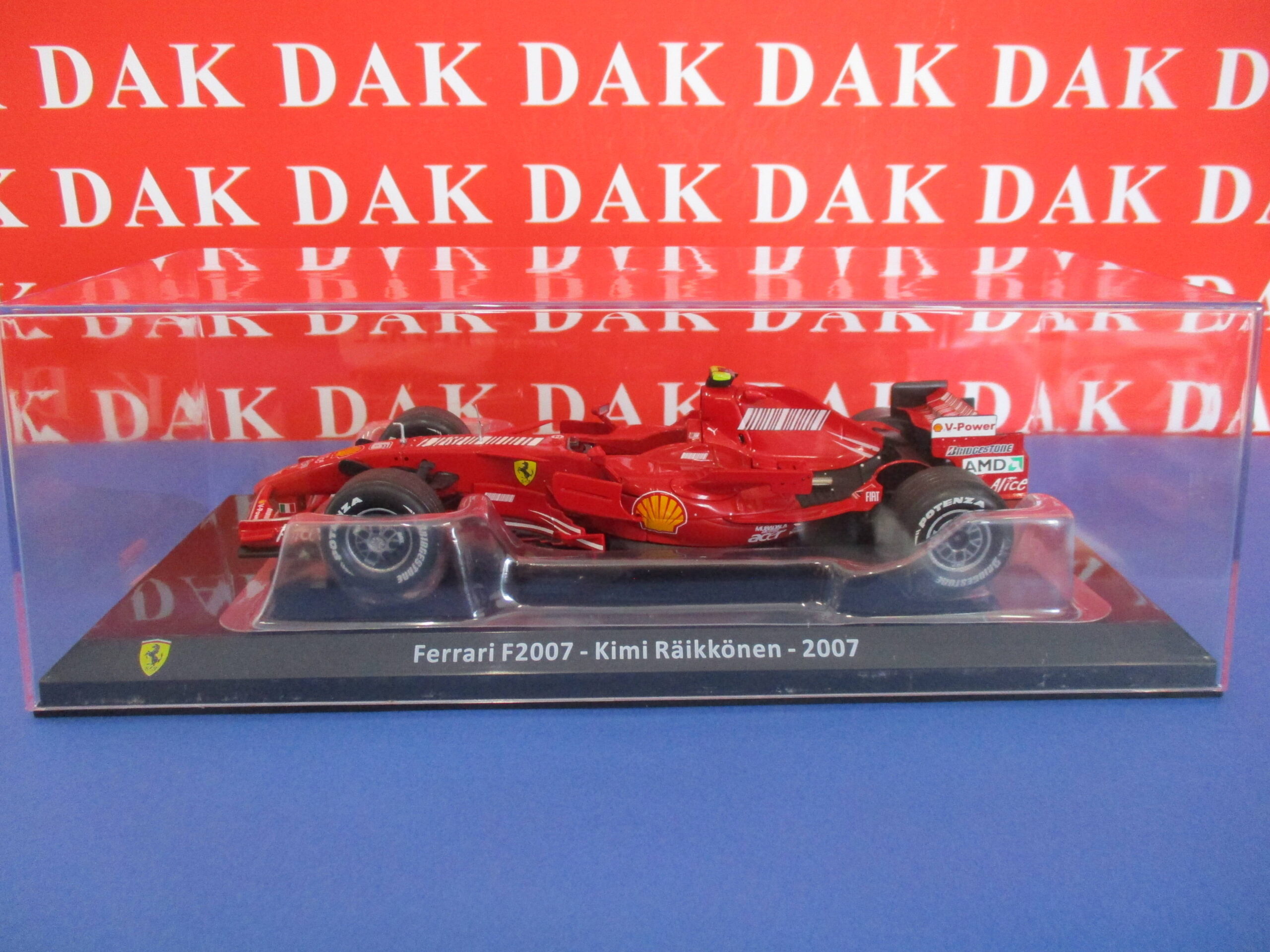 Die cast 1/43 Modellino Auto F1 Ferrari F2007 2007 K. Raikkonen