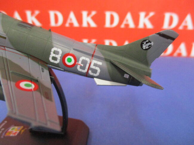 Die cast 1/100 Modellino Aereo Aircraft Fiat G-91Y 8 Stormo 101 Gruppo Italy - immagine 3