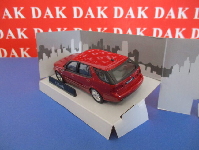 Die cast 1/43 Modellino Auto Saab 9.5 Kombi Red 1998 by Cararama - immagine 3