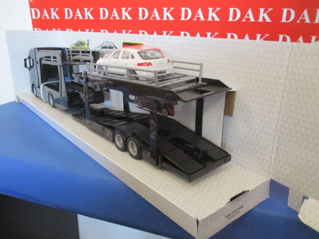 Die cast 1/43 Modellino Camion Truck Bisarca Scania S730 + Porsche by Burago - immagine 3