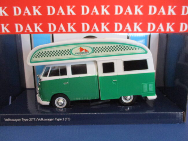 Die cast 1/24 Modellino Furgone Volkswagen T1 Camper by Motor Max