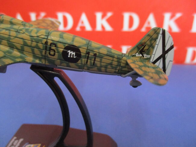 Die cast 1/100 Modellino Aereo Aircraft Breda BA.65 Aviazione Legionaria Spagna - immagine 3