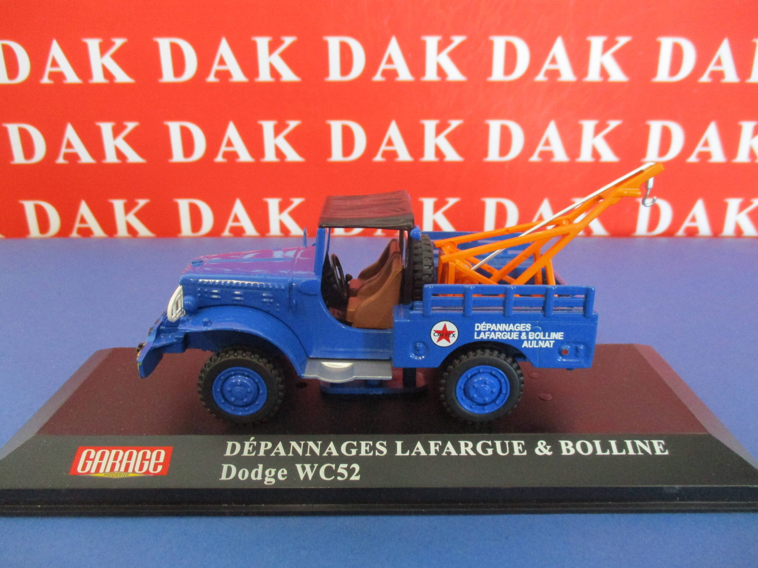 Die cast 1/43 Modellino Camion Dodge WC52 Carro Attrezzi Tow Truck