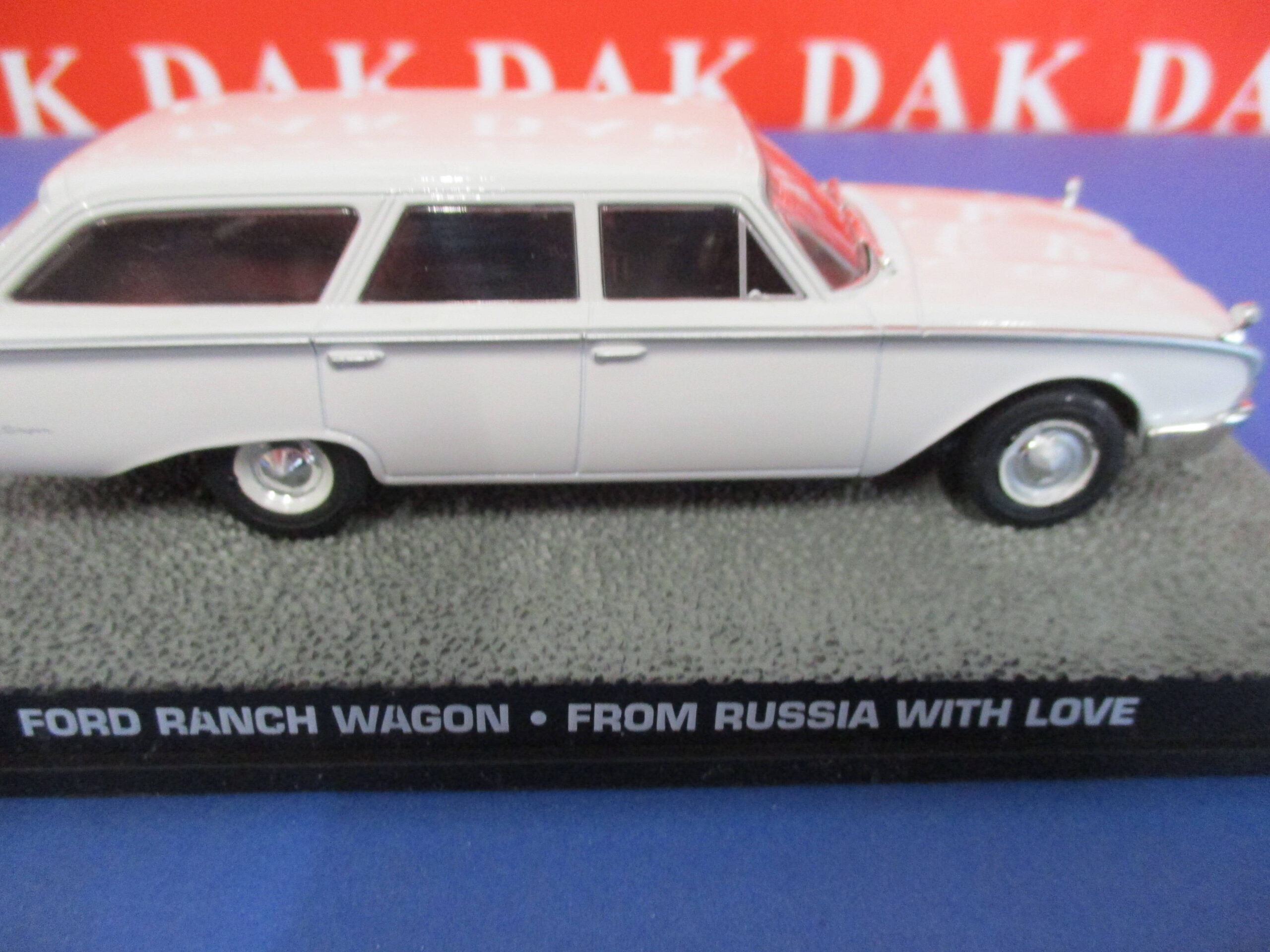 Die cast 1/43 Modellino Auto 007 James Bond Ford Ranch Wagon – From Russia  with - Dak Mantova sas