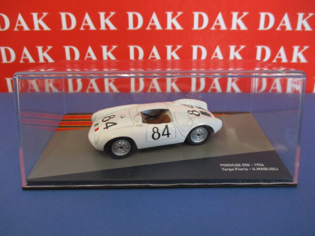 Die cast 1/43 Modellino Auto Porsche 550 Targa Florio 1956 U. Maglioli - immagine 4