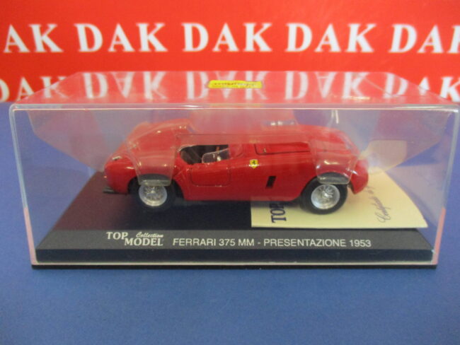 Die cast 1/43 Modellino Auto Ferrari 375 MM 1953 Presentazione by Top Model - immagine 5