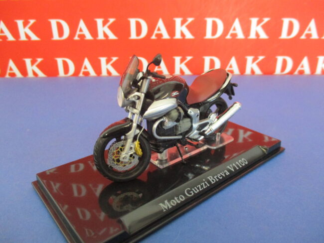 Die cast 1/24 Modellino Moto Moto Guzzi Breva V1100 by Atlas - immagine 2