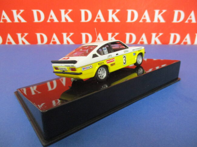 Die cast 1/43 Modellino Auto Opel Kadett GT-E Rally Hunsruck 1978 A. Warmbold - immagine 3