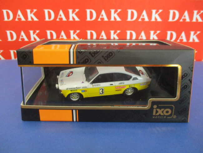 Die cast 1/43 Modellino Auto Opel Kadett GT-E Rally Hunsruck 1978 A. Warmbold - immagine 5