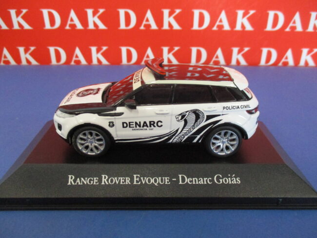 Die cast 1/43 Modellino Auto Polizia Police Range Rover Evoque Denarc Goias