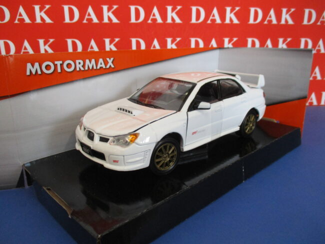 Die cast 1/24 Modellino Auto Subaru Impreza WRX STi by Motor Max - immagine 2