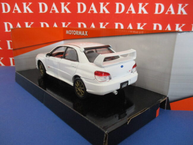 Die cast 1/24 Modellino Auto Subaru Impreza WRX STi by Motor Max - immagine 3