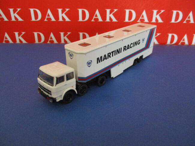 1/87 Modellino Camion Truck Fiat 691 T Lancia Martini Racing 1977 by Brekina - immagine 2