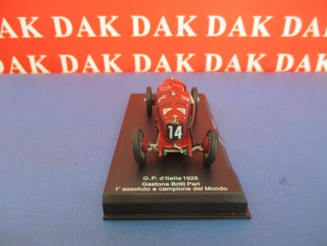 Die cast 1/43 Modellino Auto F1 Alfa Romeo P2 GP Italia 1925 G. Brilli Peri - immagine 3