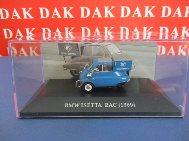 Die cast 1/43 Modellino Auto BMW Isetta RAC 1959 - immagine 4