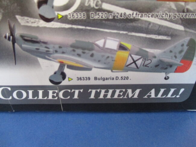 1/72 Modellino Aereo Aircraft Dewoitine D.520 Bulgaria 1943 by Easy Model - immagine 5