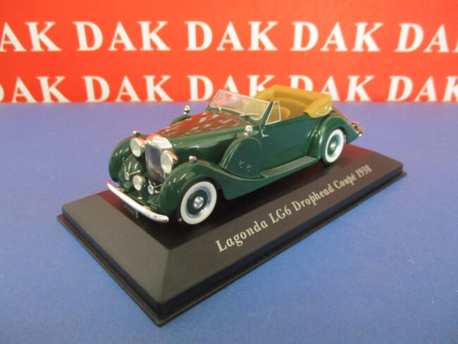 Die cast 1/43 Modellino Auto Lagonda LG6 Drophead Coupe 1938 - immagine 2