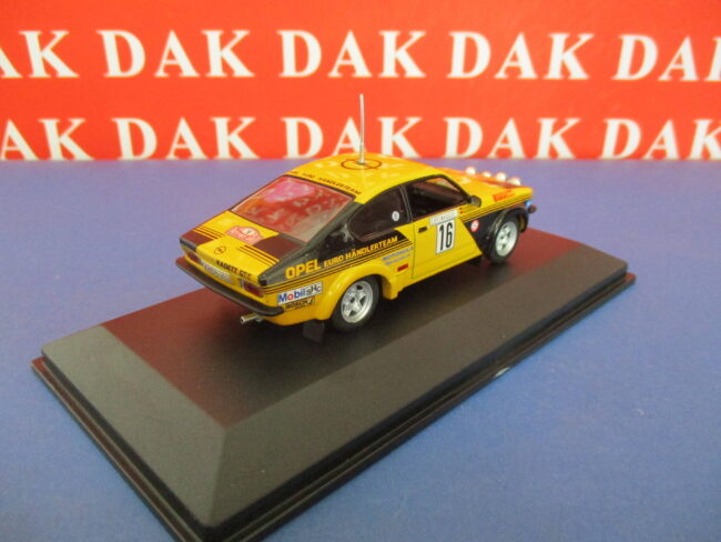 Die cast 1/43 Modellino Auto Opel Kadett GT-E Rally Monte Carlo 1976 W. Rohrl - immagine 3