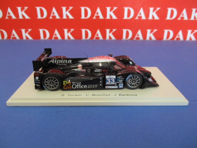 1/43 Modellino Auto Lola Coupe HPD 24H Le Mans 2011 S. Tucker by Spark - immagine 4