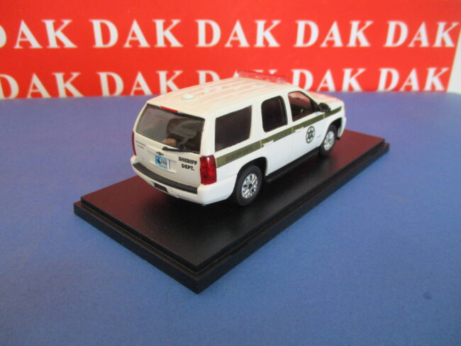 Die cast 1/43 Modellino Auto Polizia Chevrolet Tahoe Absaroka County Sheriff - immagine 4