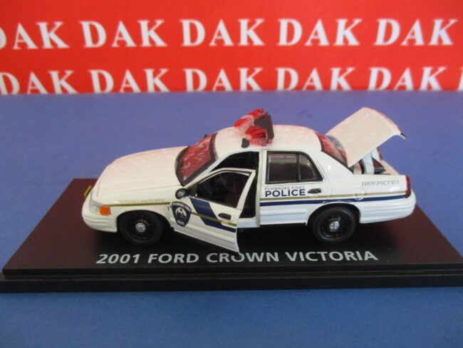 Die cast 1/43 Modellino Auto Polizia Police Ford Crown Victoria 2001 Dexter - immagine 5