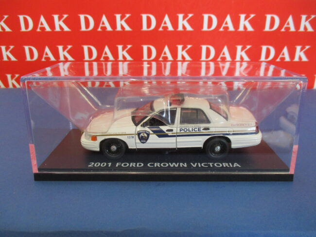 Die cast 1/43 Modellino Auto Polizia Police Ford Crown Victoria 2001 Dexter - immagine 6