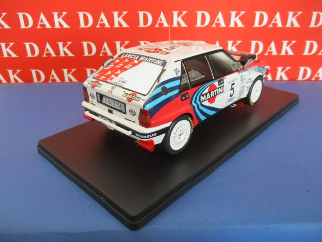 Die cast 1/18 Modellino Auto Lancia Delta Int. 16V Rally Safari 1990 J.Kankkunen - immagine 4