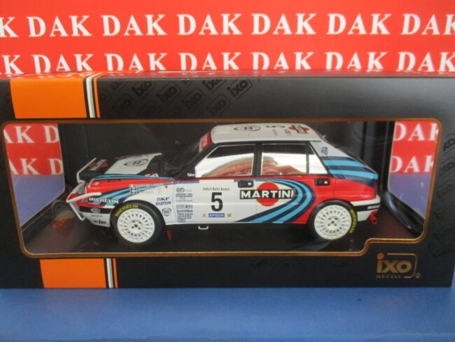 Die cast 1/18 Modellino Auto Lancia Delta Int. 16V Rally Safari 1990 J.Kankkunen - immagine 5