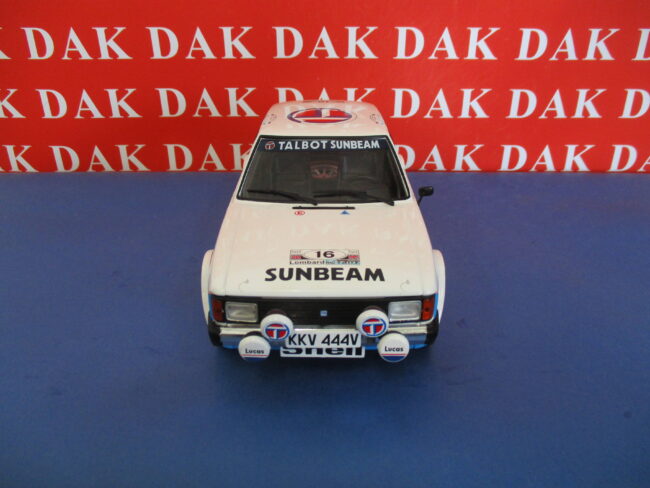 Die cast 1/18 Modellino Auto Talbot Sunbeam RAC Rally 1980 H. Toivonen - immagine 4