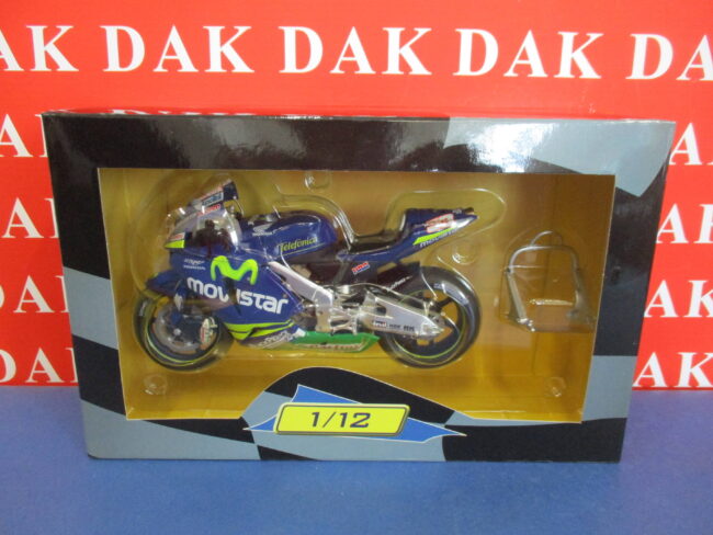 Die cast 1/12 Modellino Moto Honda RC211V 2005 Marco Melandri - immagine 7