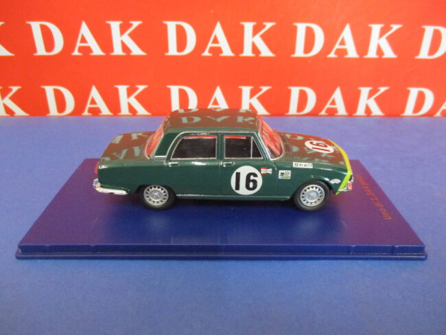 Die cast 1/43 Modellino Auto Alfa Romeo 1750 Berlina 24H SPA 1968 by M4 - immagine 4