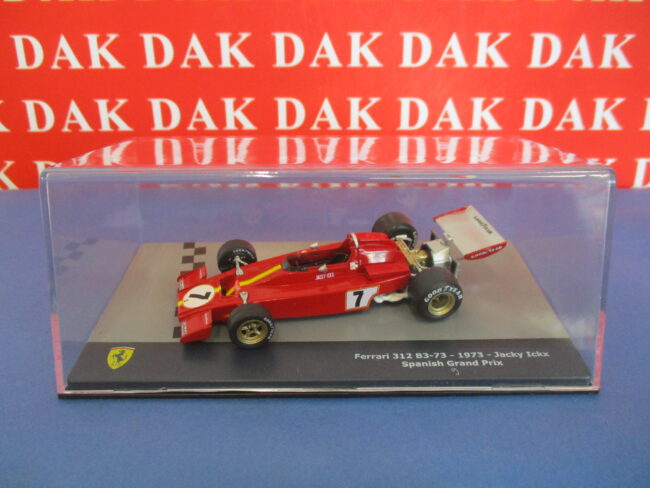 Die cast 1/43 Modellino Auto F1 Ferrari 312 B3 Spanish GP 1973 J. Icks **** - immagine 6