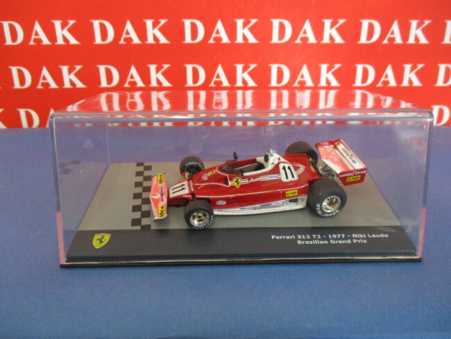 Die cast 1/43 Modellino Auto F1 Ferrari 312 T2 Brazilian GP 1977 N. Lauda **** - immagine 6