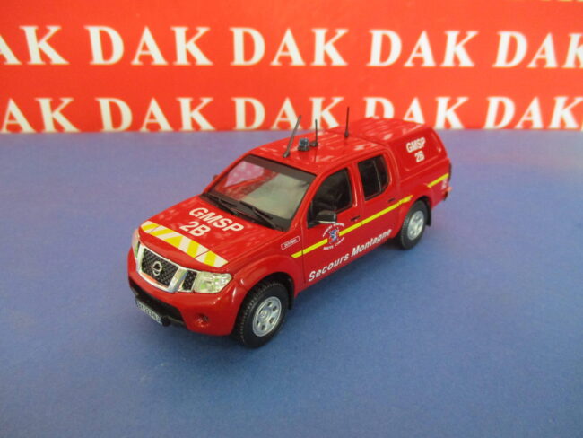 Die cast 1/43 Modellino Auto Pompieri Nissan Navarra GMSP Technamm Haute-Corse - immagine 2