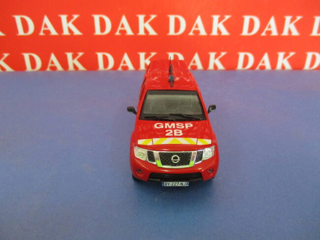 Die cast 1/43 Modellino Auto Pompieri Nissan Navarra GMSP Technamm Haute-Corse - immagine 3