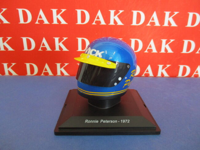 1/5 Modellino Casco Helmet Ferrari Ronnie Peterson 1972