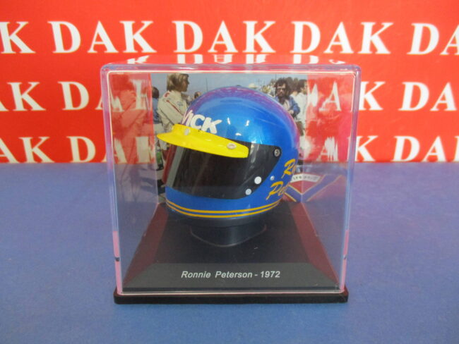 1/5 Modellino Casco Helmet Ferrari Ronnie Peterson 1972 - immagine 6