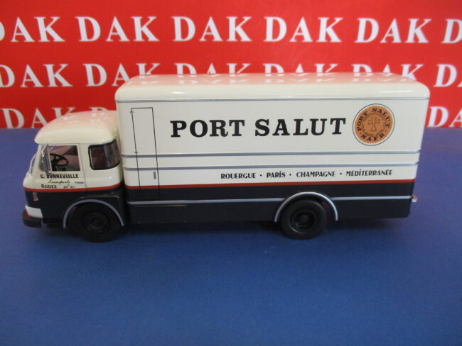 Die cast 1/43 Modellino Camion Truck Saviem JM 200 Frigo Port Salut - immagine 2