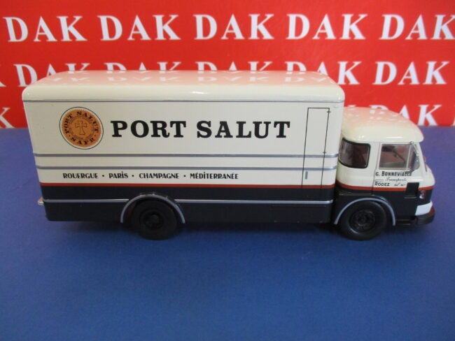 Die cast 1/43 Modellino Camion Truck Saviem JM 200 Frigo Port Salut - immagine 4