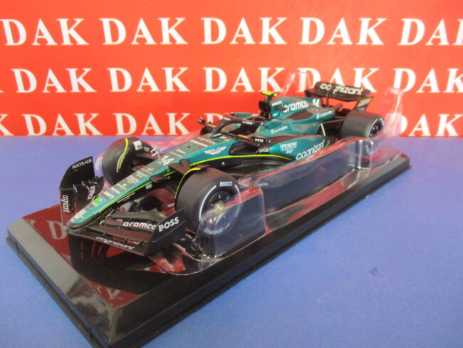 Die cast 1/24 Modellino Auto F1 Aston Martin AMR23 2023 F. Alonso - immagine 2