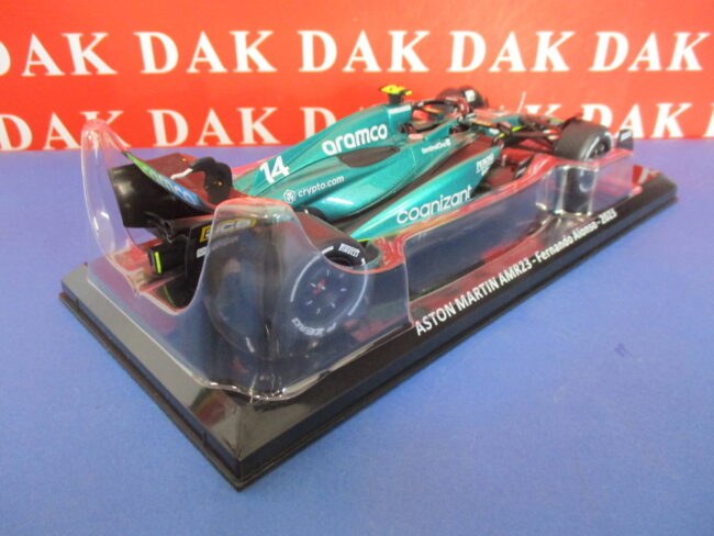 Die cast 1/24 Modellino Auto F1 Aston Martin AMR23 2023 F. Alonso - immagine 4