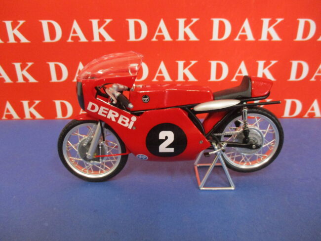 Die cast 1/12Modellino Moto Derbi 125 1971 Angel Nieto